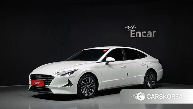 Hyundai Sonata (DN8) 2019 Белый из Кореи