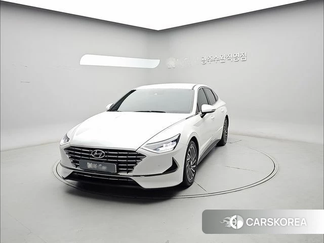 Hyundai Sonata Hybrid (DN8) 2021 Белый из Кореи