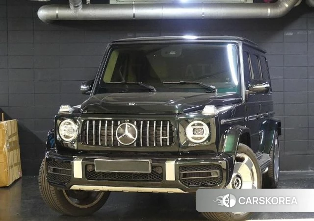 Mercedes-Benz G-Class W463b 2024 Темно-зеленый из Кореи