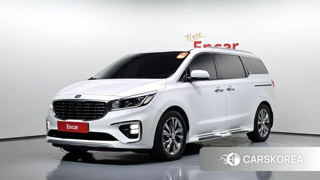 Kia The New Carnival 2018 Белый из Кореи