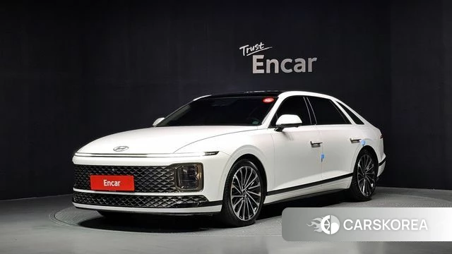 Hyundai Grandeur Hybrid (GN7) 2024 Белый из Кореи