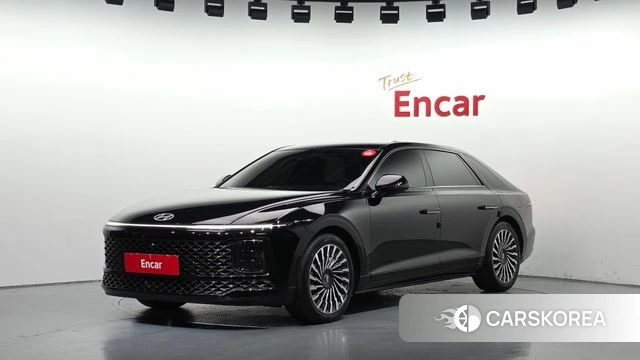 Hyundai Grandeur Hybrid (GN7) 2023 Черный из Кореи