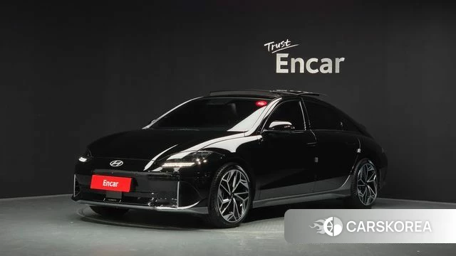 Hyundai Ionic 6 2022 Черный из Кореи