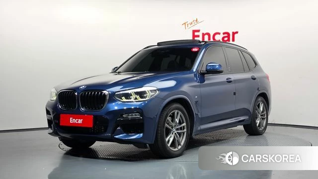 BMW X3 (G01) 2019 Синий из Кореи