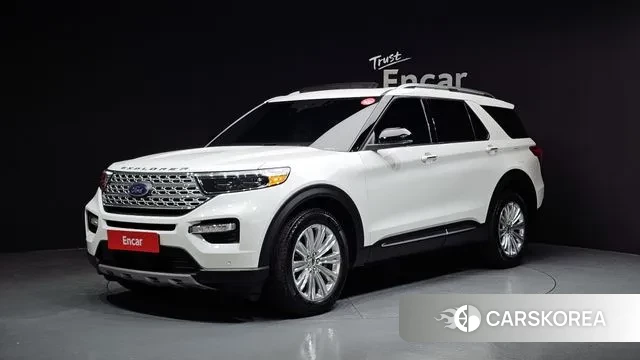 Ford Explorer 6th Generation 2022 Белый из Кореи
