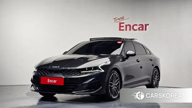 Kia K5 3rd generation 2023 Серый из Кореи
