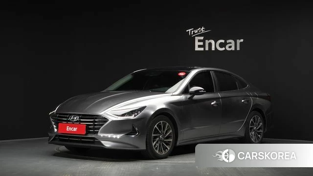 Hyundai Sonata (DN8) 2019 Серебристо-серый из Кореи