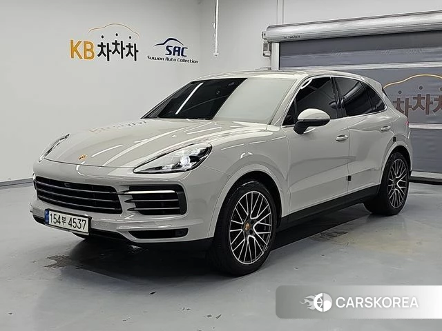 Porsche Cayenne (PO536) 2021 Белый из Кореи