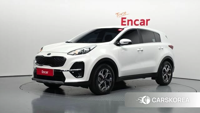 Kia Sportage The Bold 2021 Белый из Кореи
