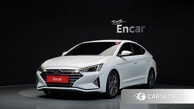 Hyundai The New Avante AD 2019 Белый из Кореи