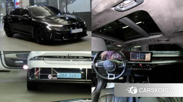 Kia The New K5 Hybrid 3rd generation 2024 Черный из Кореи
