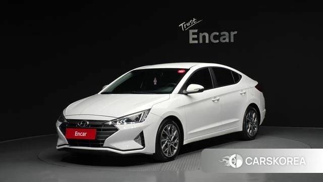 Hyundai The New Avante AD 2019 Белый из Кореи