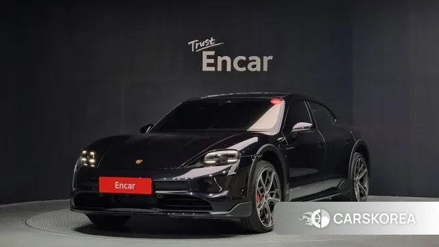 Porsche Taycan 2024 Черный из Кореи