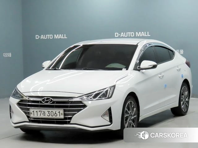 Hyundai The New Avante AD 2019 Белый из Кореи
