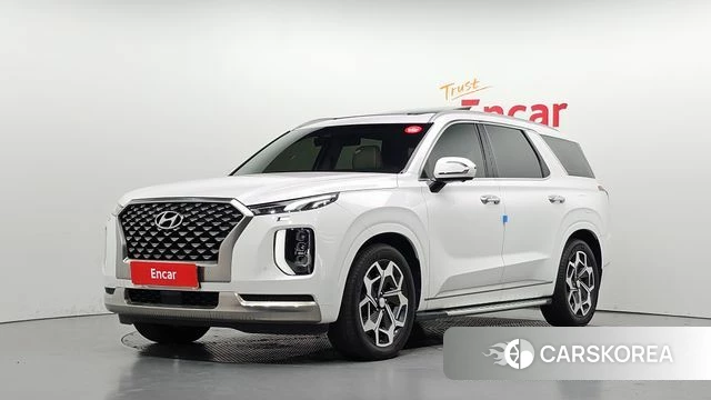 Hyundai Palisade 2021 Белый из Кореи