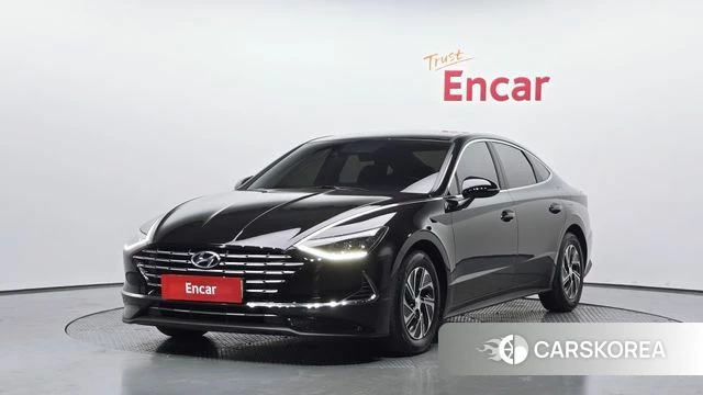 Hyundai Sonata Hybrid (DN8) 2021 Черный из Кореи