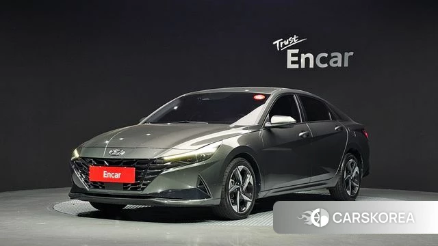Hyundai Avante (CN7) 2020 Серый из Кореи