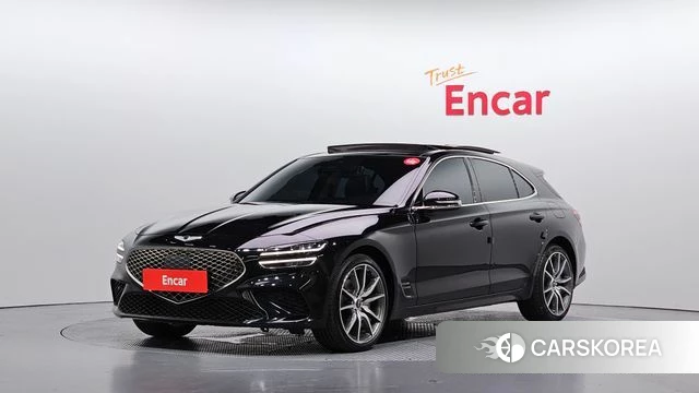 Genesis The New G70 Shooting Brake 2022 Черный из Кореи