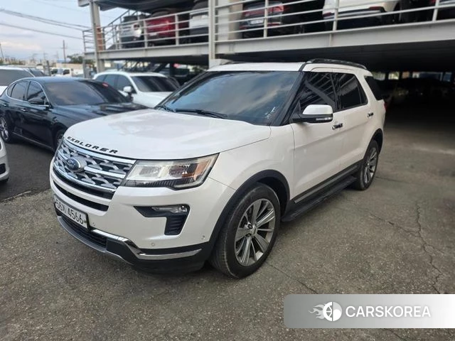Ford Explorer 2018 Черный из Кореи