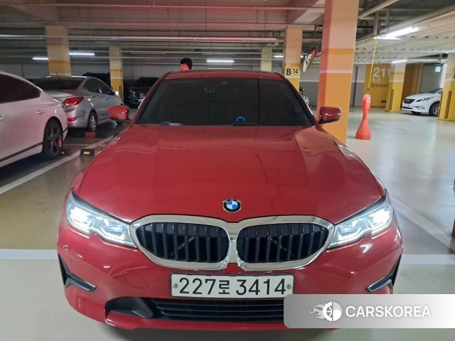 BMW 3 Series (G20) 2019 Красный из Кореи