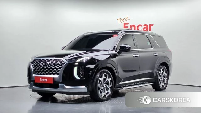 Hyundai Palisade 2021 Черный из Кореи