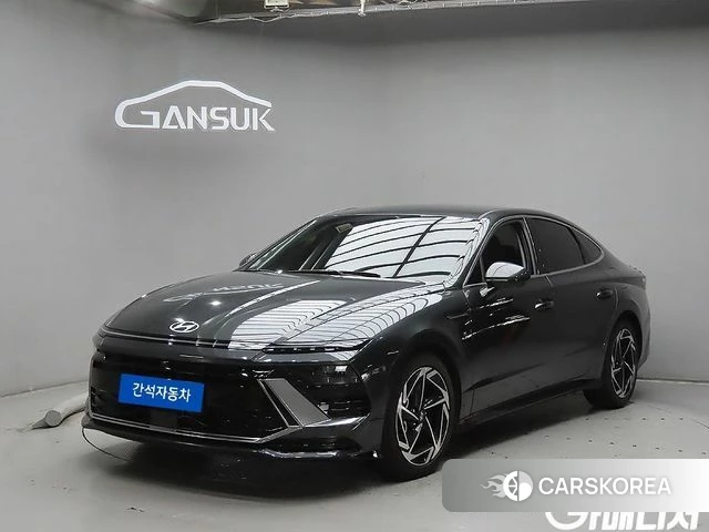 Hyundai Sonata D Edge Hybrid (DN8) 2024 Черный из Кореи