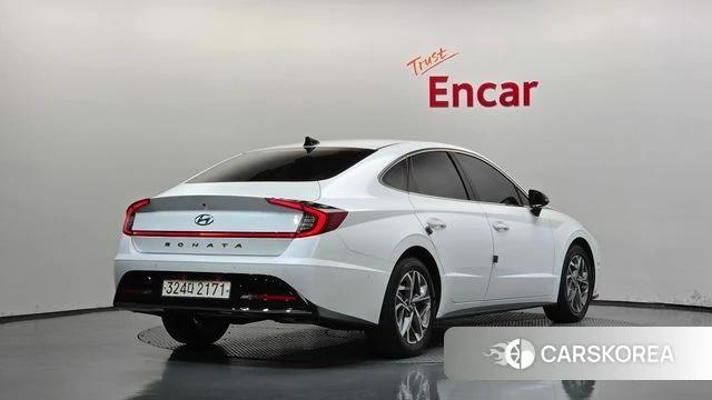 Hyundai Sonata (DN8) 2021 Белый из Кореи
