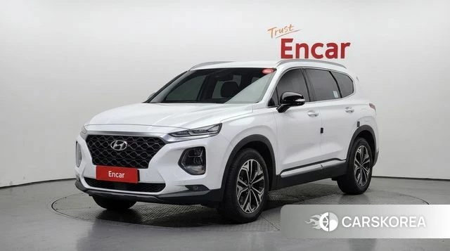Hyundai Santa Fe TM 2018 Белый из Кореи