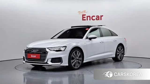 Audi A6 (C8) 2023 Белый из Кореи