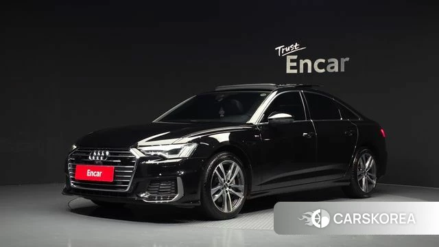 Audi A6 (C8) 2022 Черный из Кореи