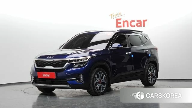 Kia Seltos 2019 Синий из Кореи