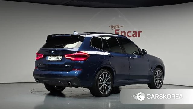 BMW X3 (G01) 2021 Синий из Кореи