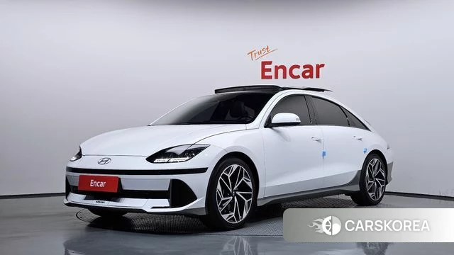 Hyundai Ionic 6 2022 Белый из Кореи