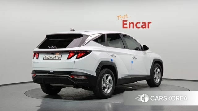 Hyundai Tucson (NX4) 2021 Белый из Кореи