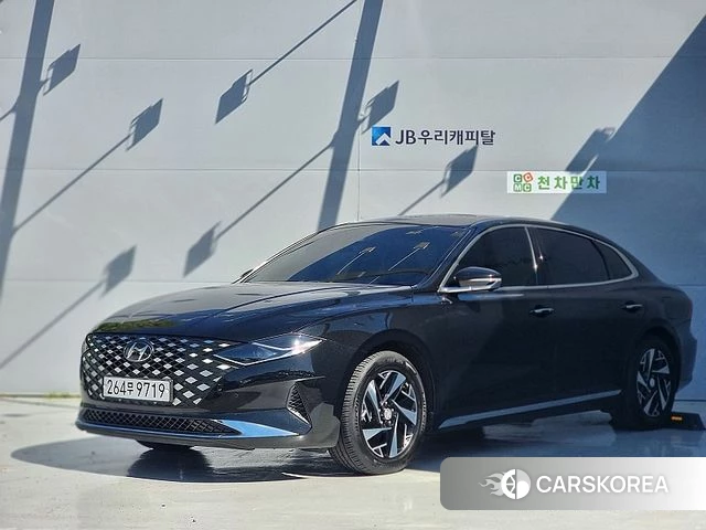 Hyundai The New Grandeur IG Hybrid 2021 Черный из Кореи
