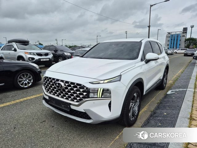Hyundai The New Santa Fe 2022 Белый из Кореи