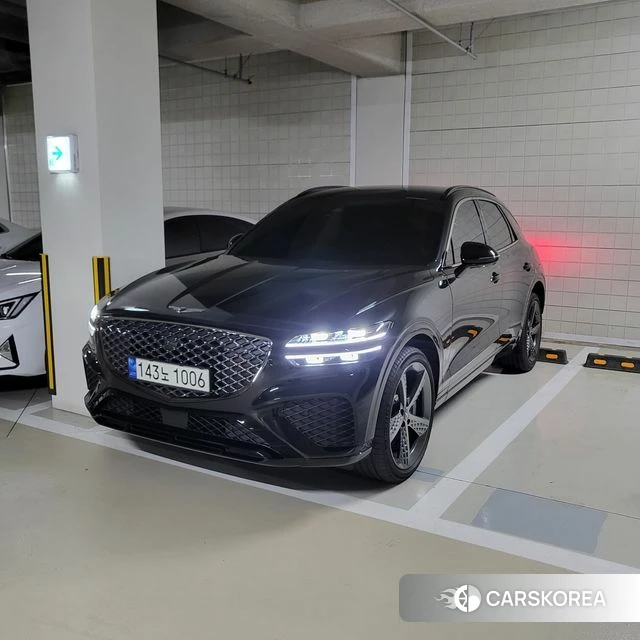 Genesis GV70 2021 Черный из Кореи