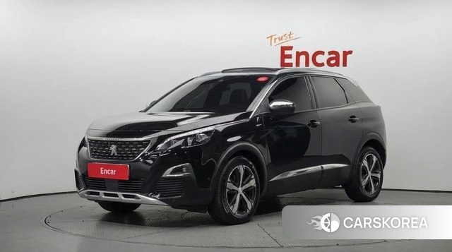 Peugeot 3008 second generation 2019 Черный из Кореи