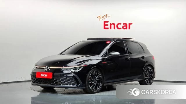 Volkswagen Golf 8th Generation 2022 Черный из Кореи