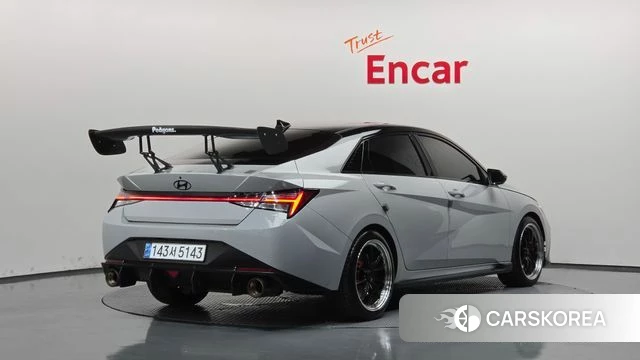 Hyundai Avante (CN7) 2023 Серый из Кореи