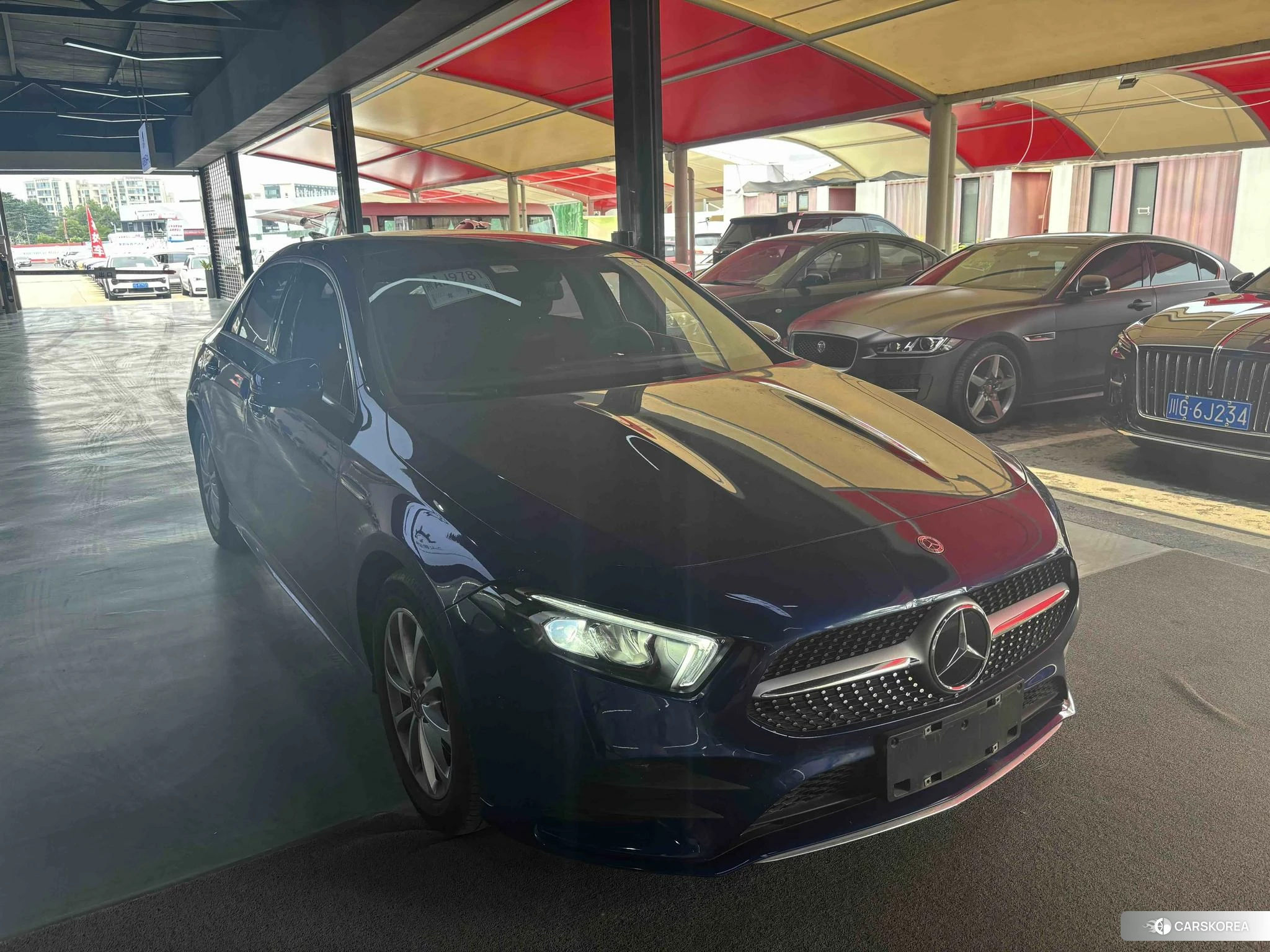 Mercedes-Benz A-Class 2021 Синий из Китая