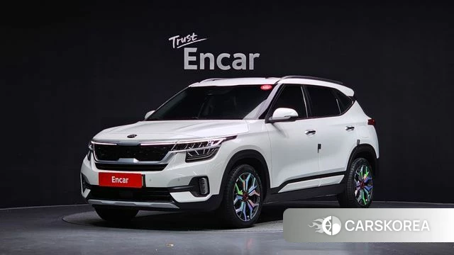 Kia Seltos 2021 Белый из Кореи