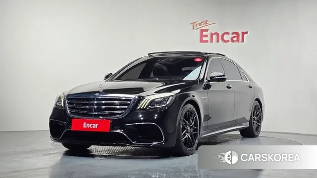 Mercedes-Benz S-Class W222 2020 Черный из Кореи