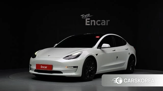 Tesla Model 3 2022 Белый из Кореи