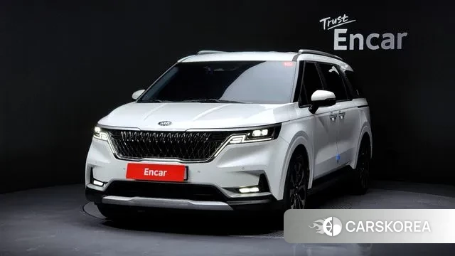 Kia Carnival 4th generation 2020 Белый из Кореи
