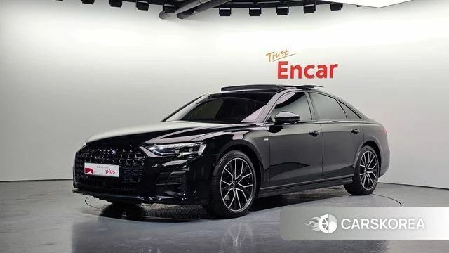 Audi A8 (D5) 2024 Черный из Кореи
