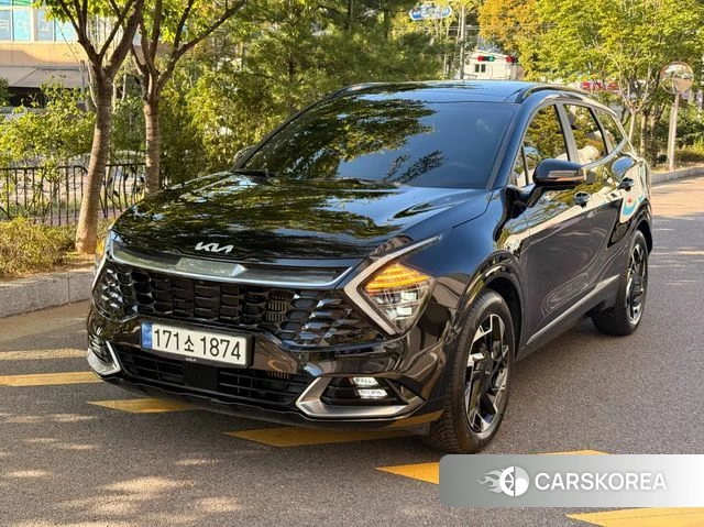 Kia Sportage 5th Generation Hybrid 2022 Черный из Кореи