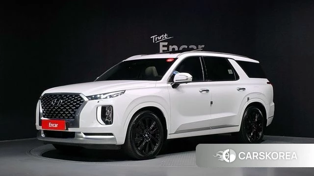 Hyundai Palisade 2021 Белый из Кореи