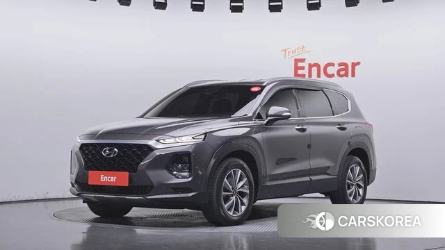 Hyundai Santa Fe TM 2018 Серый из Кореи