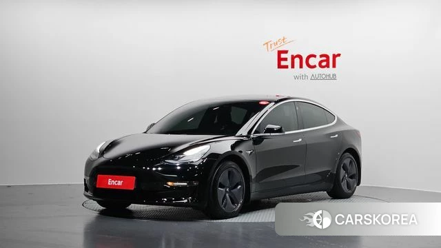 Tesla Model 3 2020 Черный из Кореи